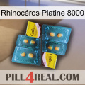 Rhinocéros Platine 8000 cialis5
